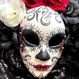 Catrina Day of the Dead Beautiful face mask or Art sculpture piece